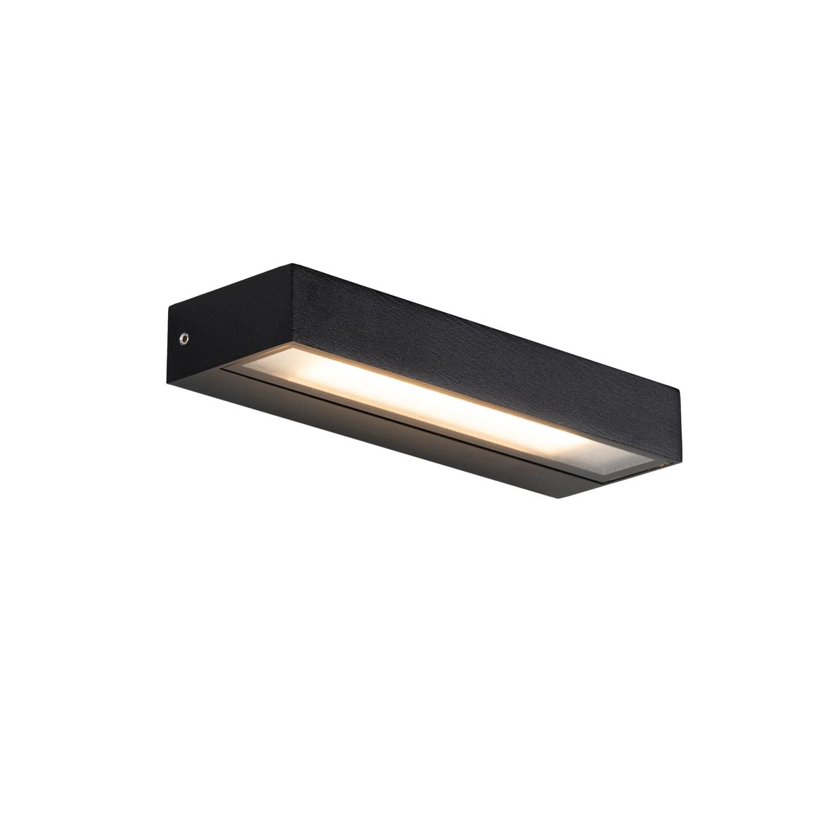 Moderne wandlamp zwart incl. LED IP65 - Hannah