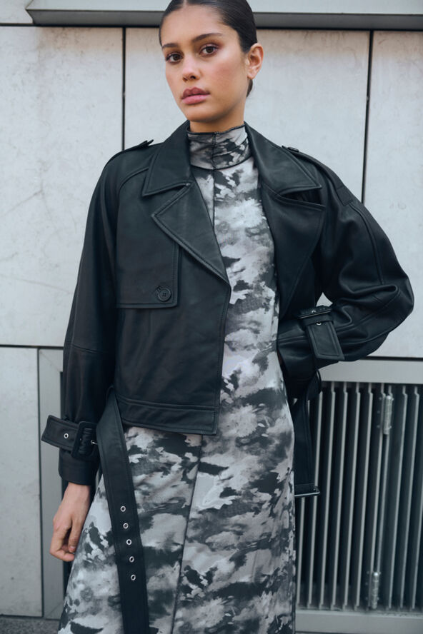 Karen by Simonsen KBPuk Leather Jacket Meteorite