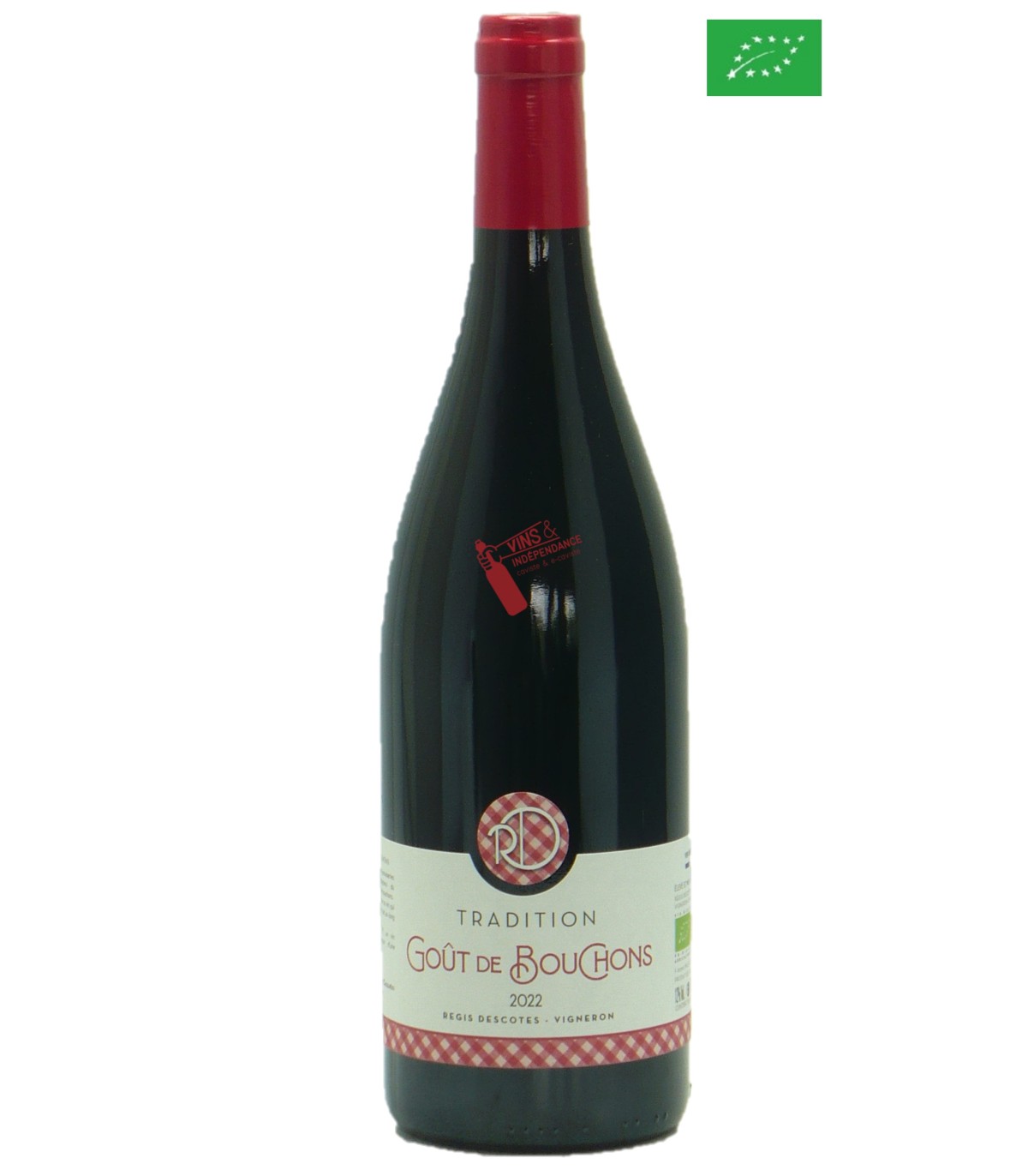 Régis Descotes Vin de France Gout de Bouchons 2022