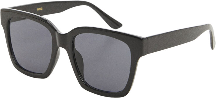 MANGO Squared frame sunglasses Black