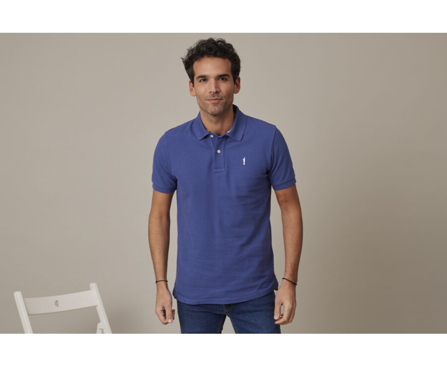 Polo Bleu Royal homme - ANDY II