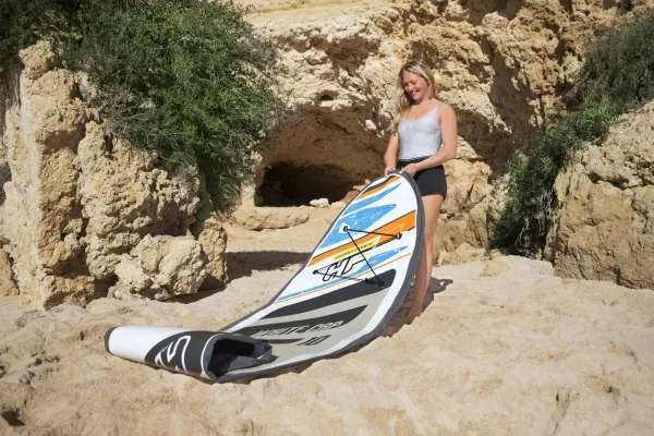 Bestway Hydro-Force SUP Paddle Board 3.05m x 84cm x 12cm White Cap sæt