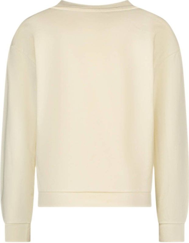 Moodstreet meisjes sweater - Ecru