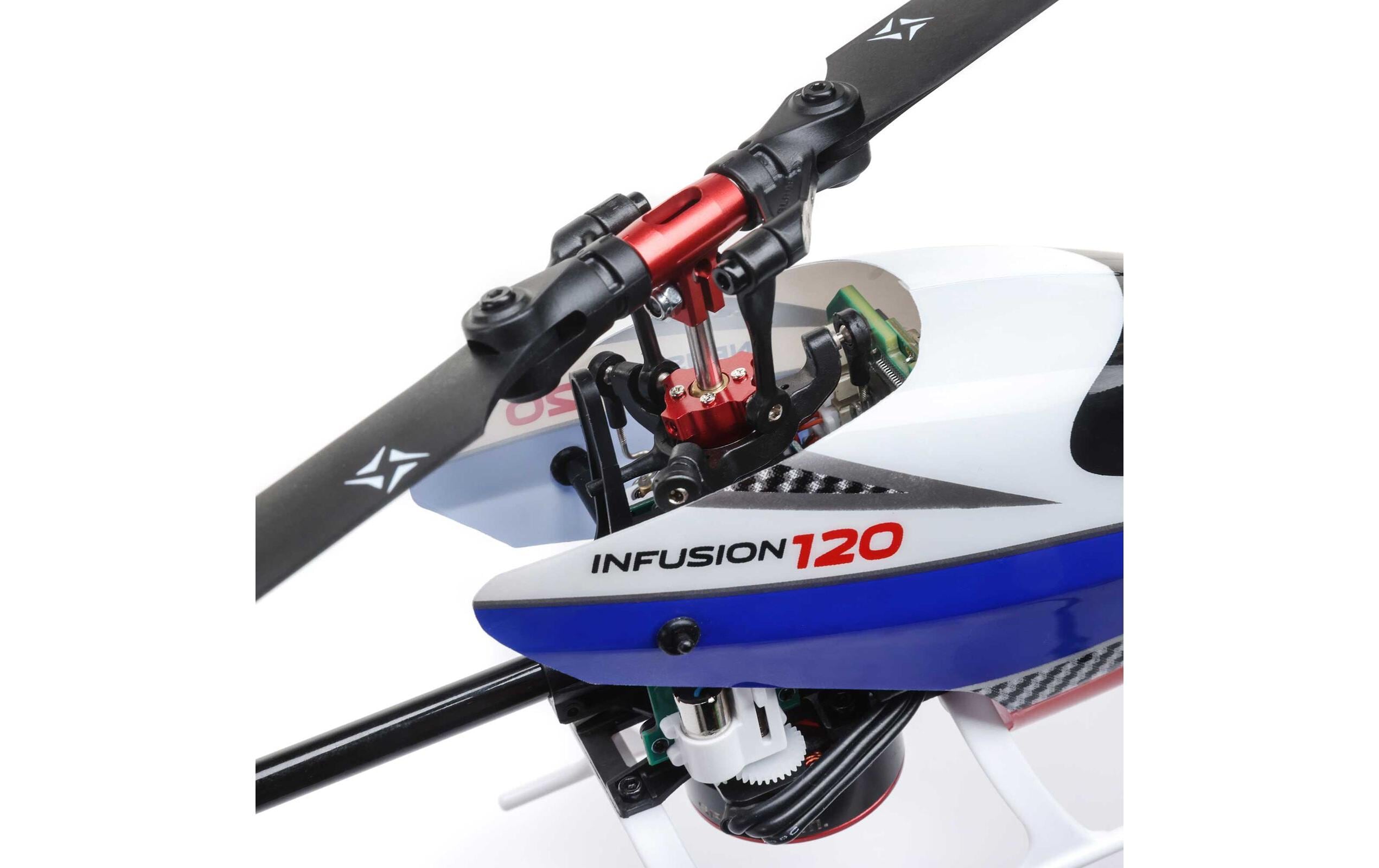 Helikopter InFusion 120 AS3X & SAFE, BNF Basic<br>Kleiner Pitch-gesteuerter Flybarless 3D Heli mit Spektrum Technik