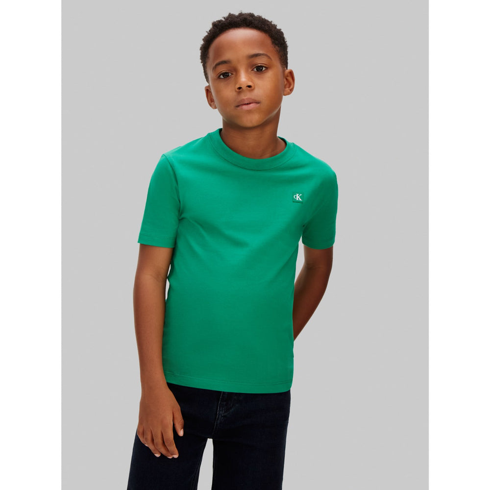Køb Calvin Klein Lush Meadow Mono Mini Badge Reg T-Shirt