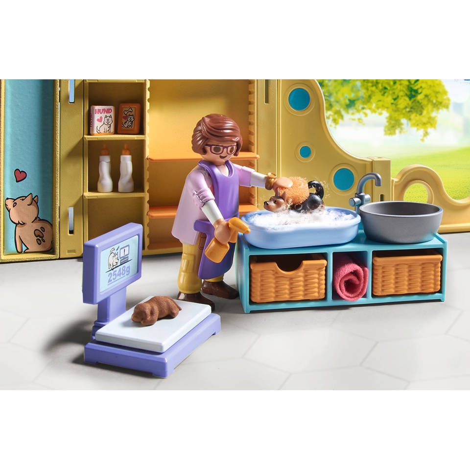 PLAYMOBIL My Life puppy zorgcentrum 71743