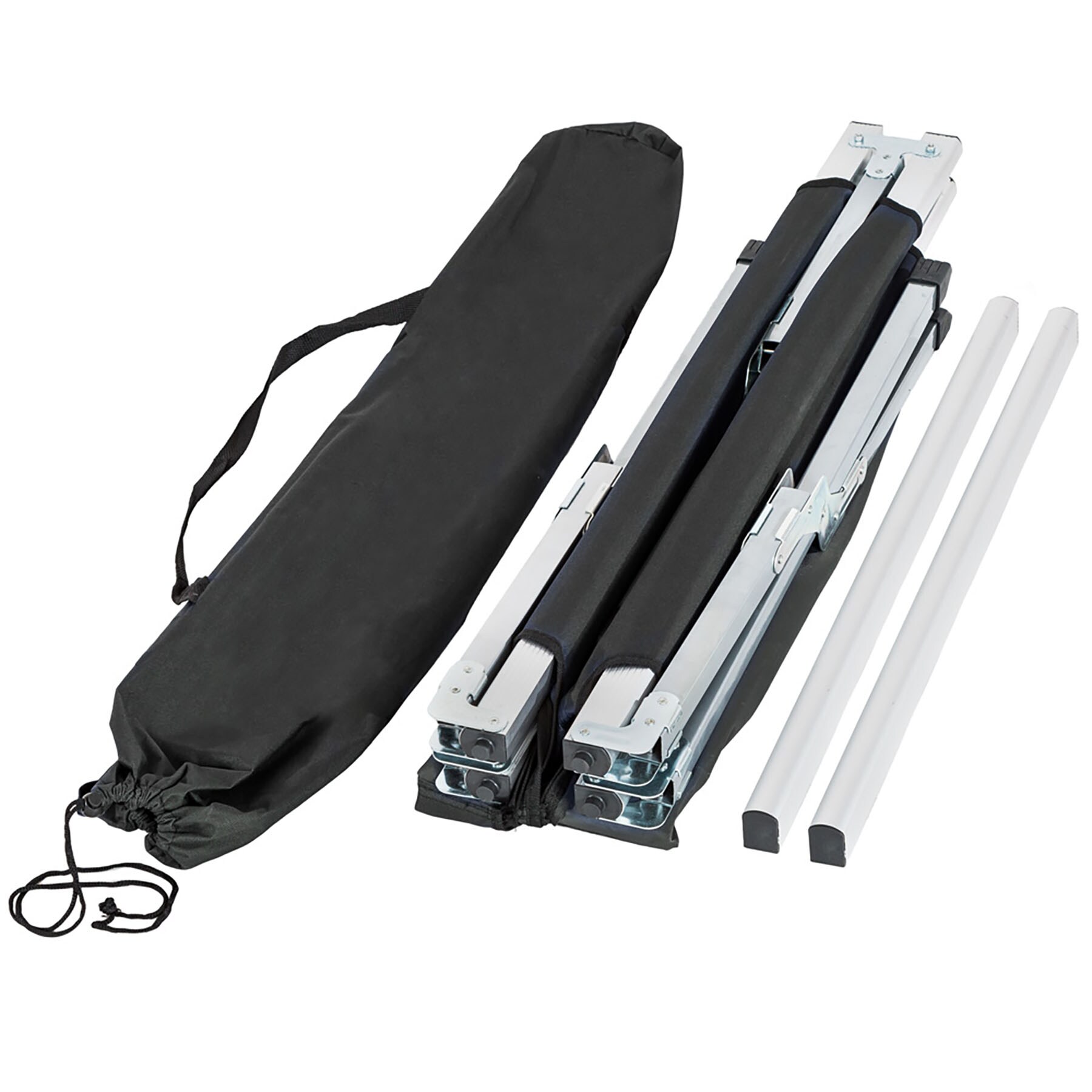 tectake® 4er Set Feldbett, mit Aluminiumgestell, Belastbarkeit 150 kg, 190 x 70 x 45 cm