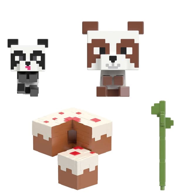 Minecraft - Mob Head Mini - Panda Spielset