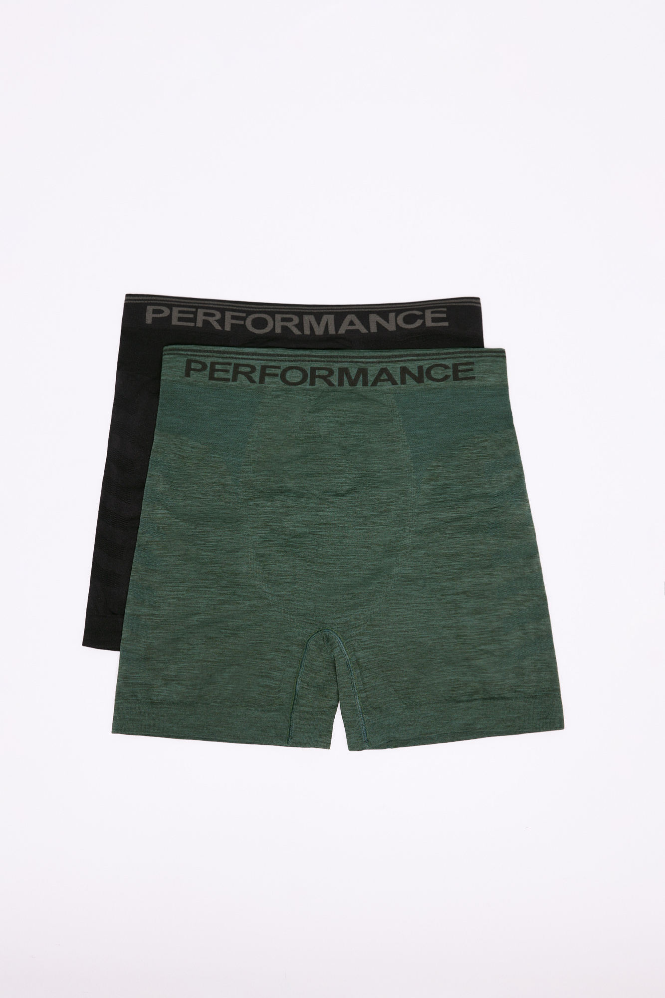 Pacote com 2 cuecas boxer esportivas sem costura