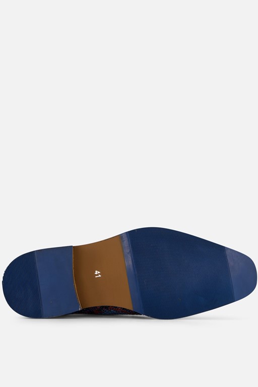 Vertice Cobra Veterschoenen blauw Leer