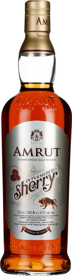AMRUT INTERMEDIATE SHERRY 70CL