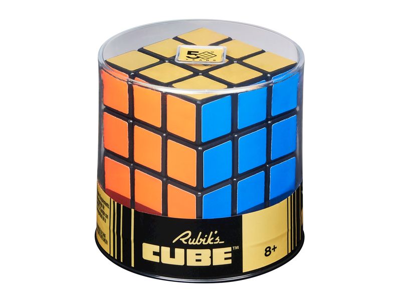 Spinmaster Knobelspiel Rubik's Retro Cube 3 x 3 Sonderausgabe des klassischen Zauberwürfels