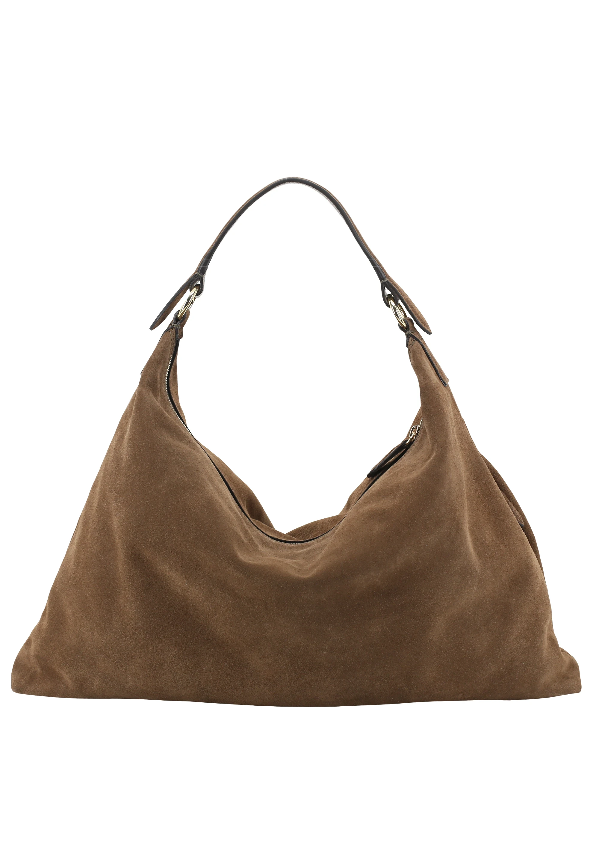 Hobo bag ALL IN ONE BIG Leather Suede Standard
