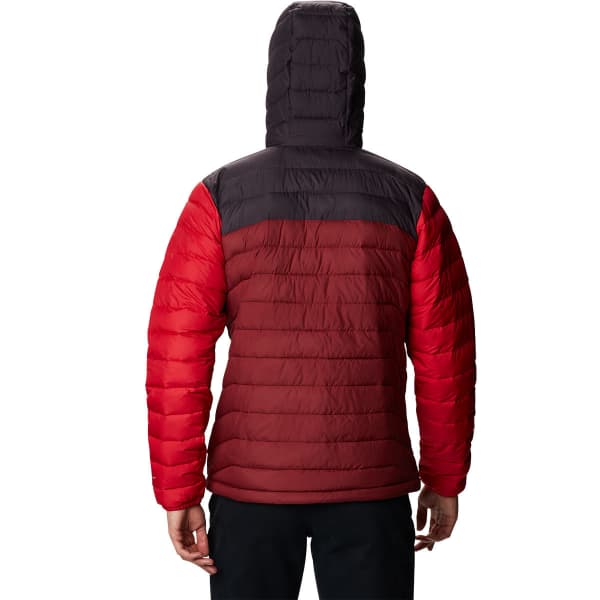 Doudoune randonnée COLUMBIA POWDER LITE HOODED JKT RED JASPER, DAR