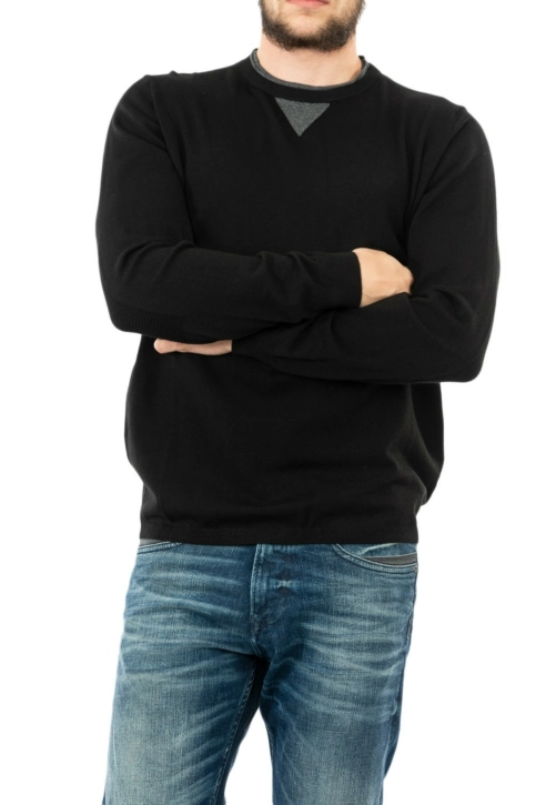 pull hiver replay uk8012 noir