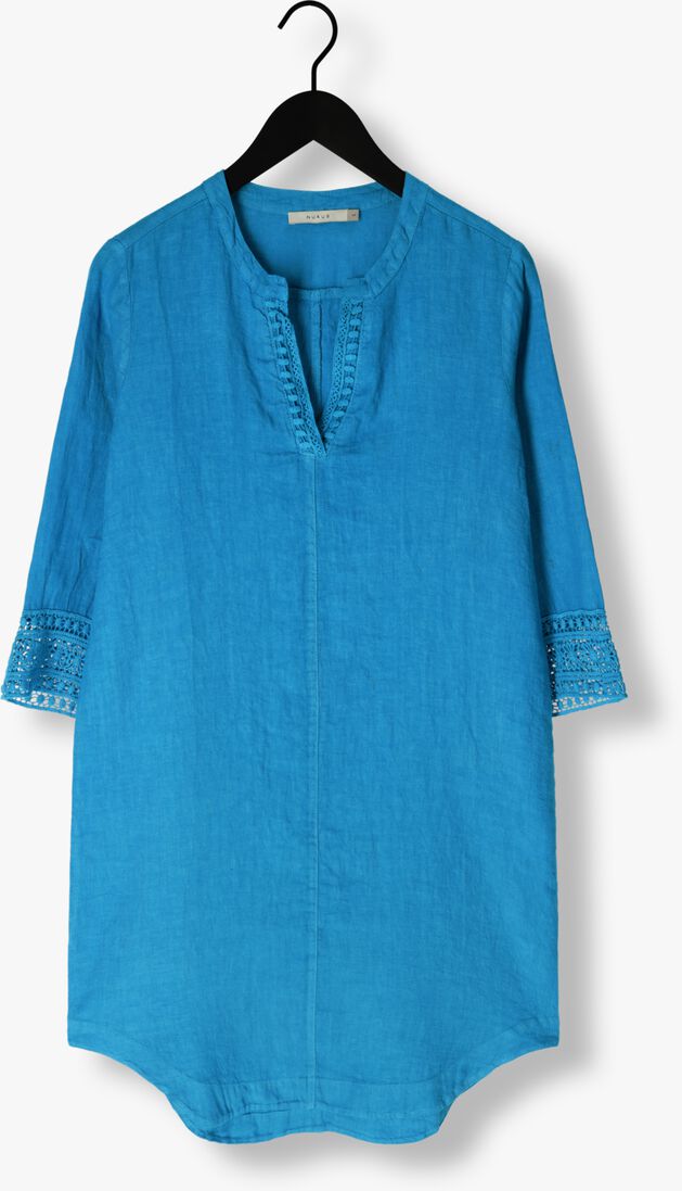 NUKUS donkerblauwe nukus mini jurk carol dress