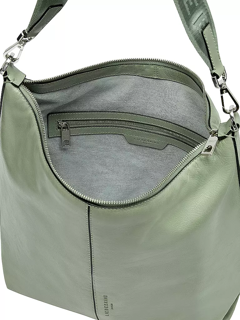 LIEBESKIND BERLIN Ledertasche - Hobo PARIS Medium hellgrün