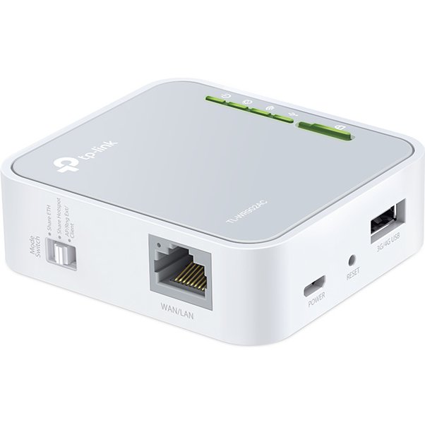 TP-Link TL-WR902AC routeur sans fil Fast Ethernet Bi-bande (2,4 GHz / 5 GHz) 4G Blanc