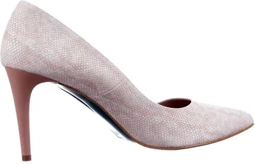 8 Giulia roze snake - maat 43 pump roze snake - maat 43 Calandschoen
