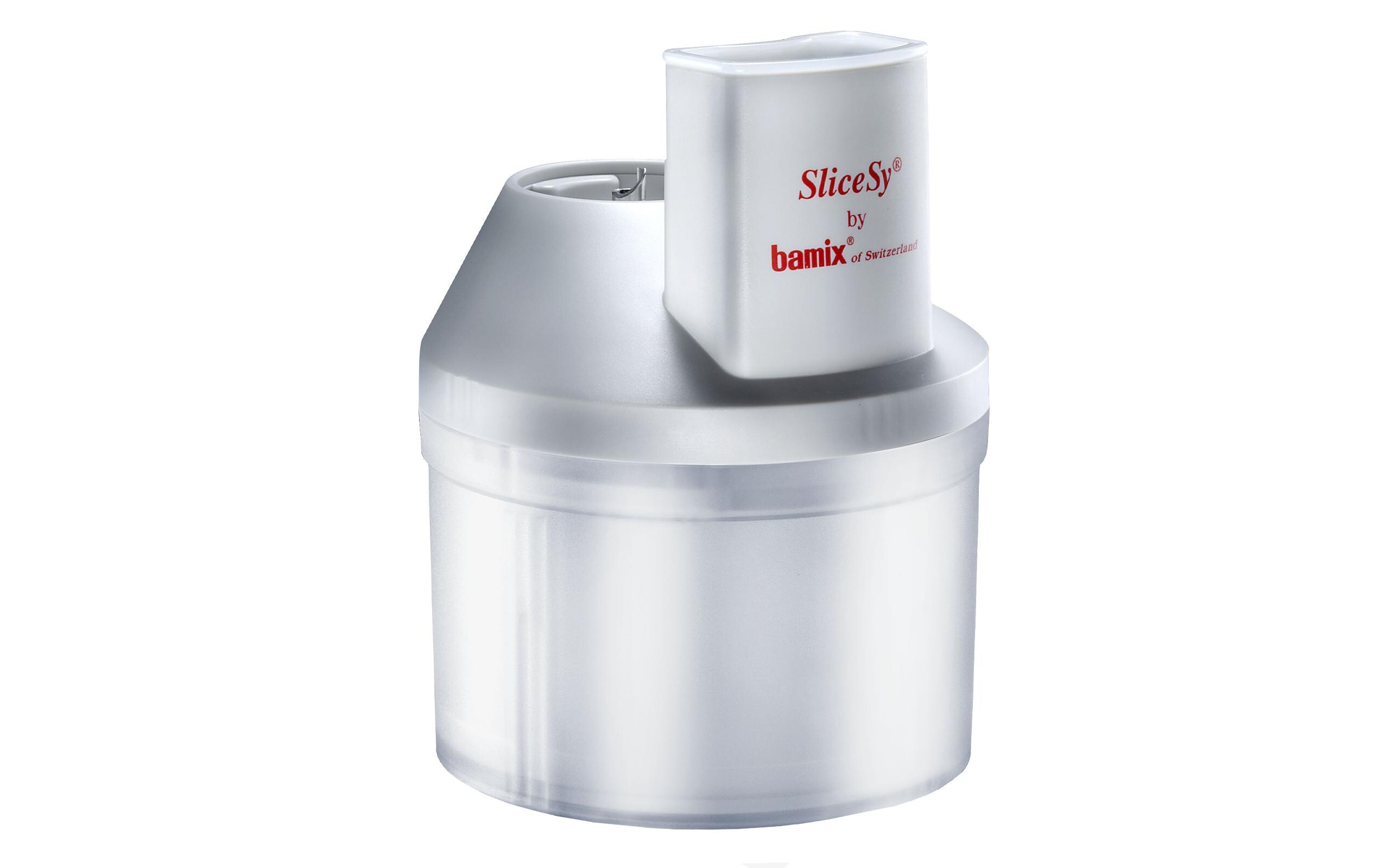 Zerkleinerer-Aufsatz SliceSy Lichtgrau<br>Zubehör SliceSy für alle Bamix Stabmixer ab 180 Watt