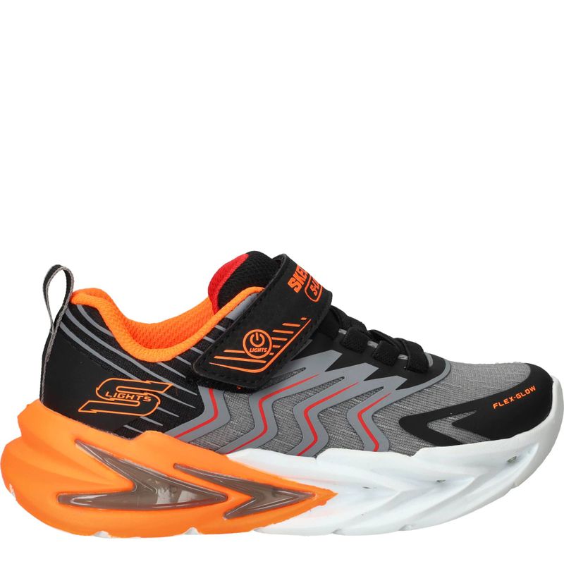 Skechers Flex Glow Ultra Sneakers Grijs Jongens