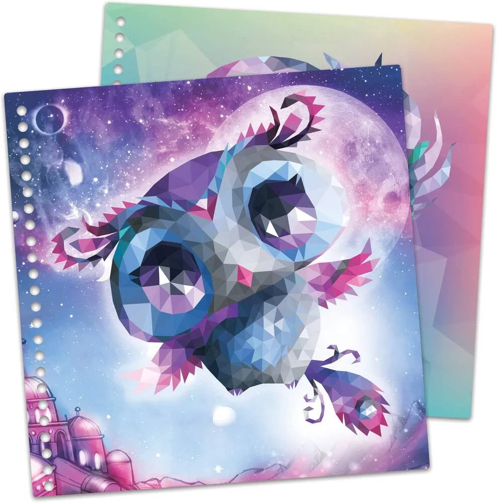 NEBULOUS STARS - CREATIVE BOOK - PAINT-BY-STICKERS