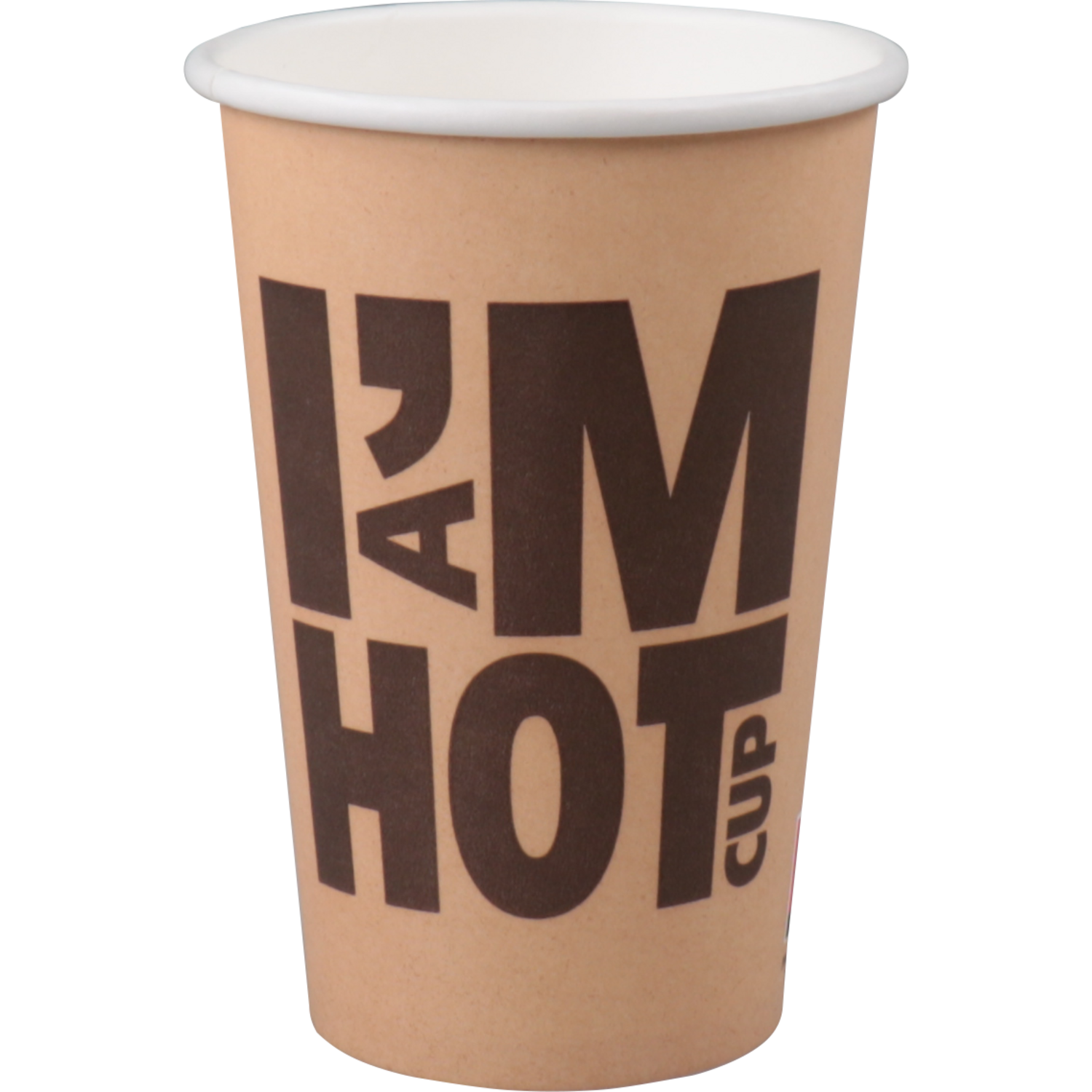 Koffiebeker, I´M a HOT cup, Karton + PE, 300ml, 10oz, 110mm,