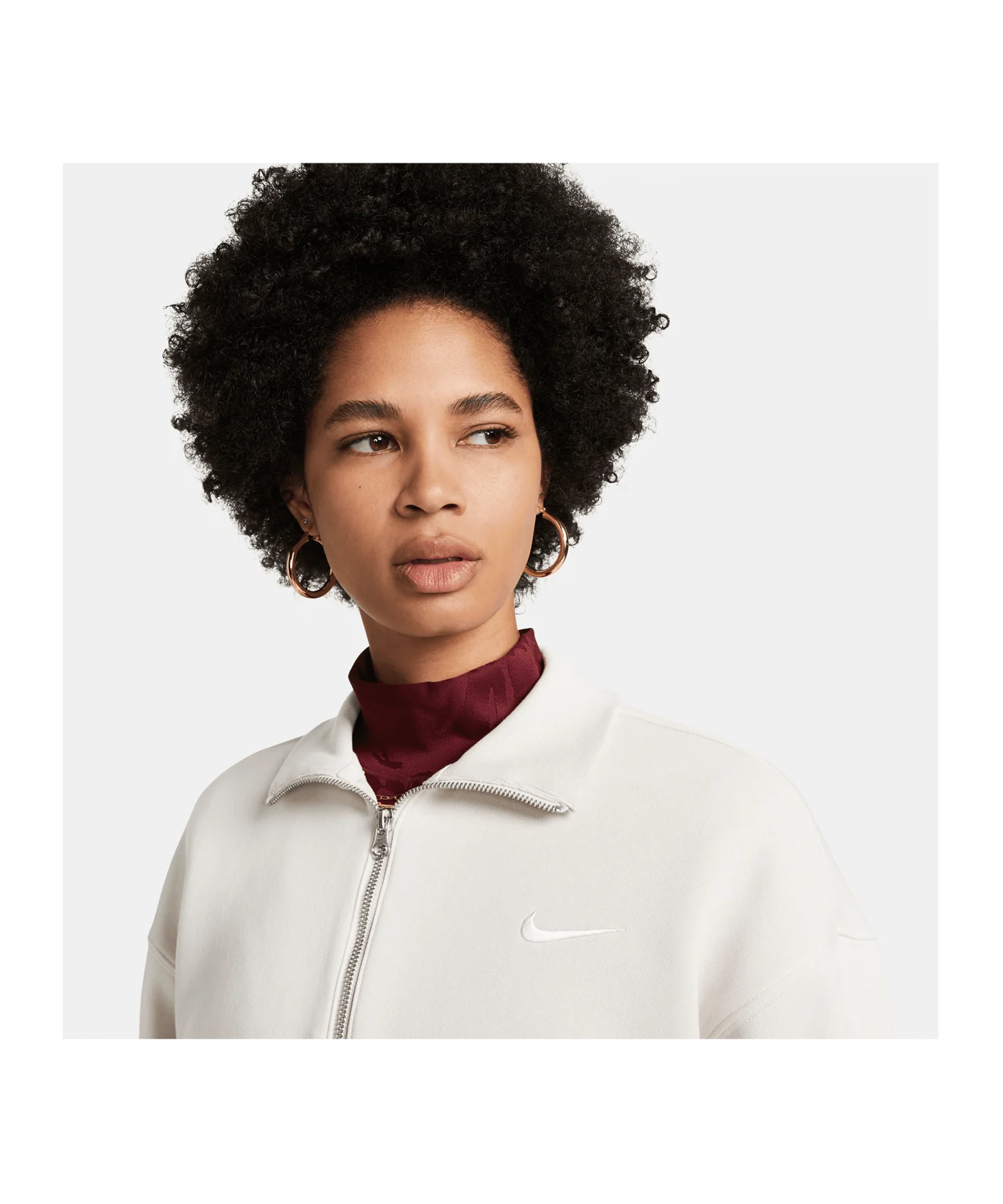 Nike Phoenix Fleece HalfZip Sweatshirt Damen F104