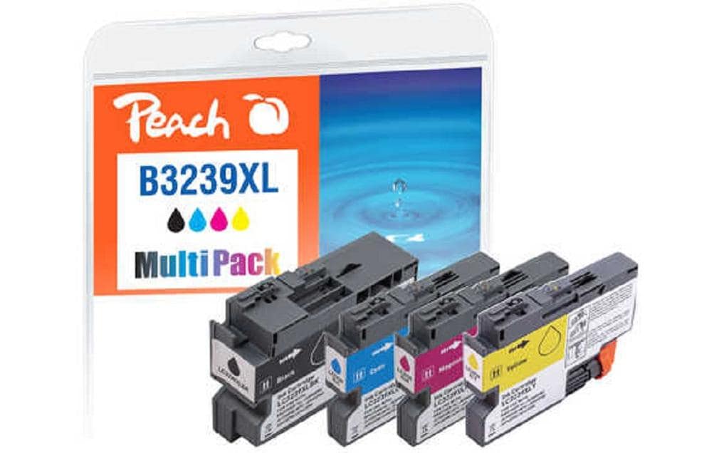 Tinte Brother LC-3239XL BK, C, M, Y<br>Druckerpatronen: 1 x Schwarz, 1 x Cyan, 1x Magenta, 1x Gelb