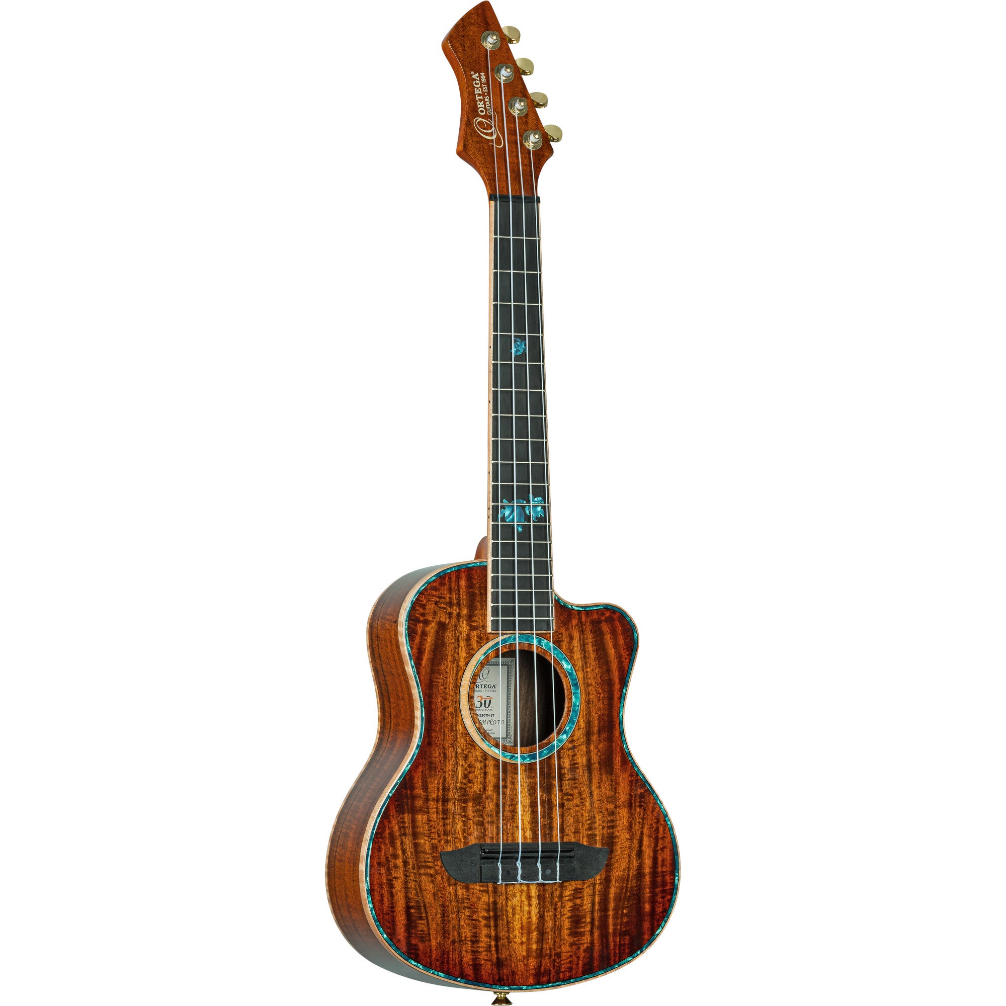 Ortega 30th Anniversary Series RUHZ30TH-ST E/A tenor ukelele met gigbag