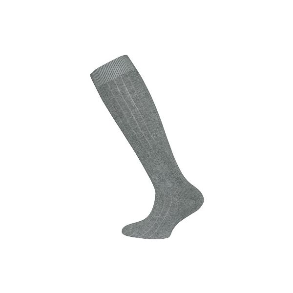 Ewers Kniekous Rib Grey Melee