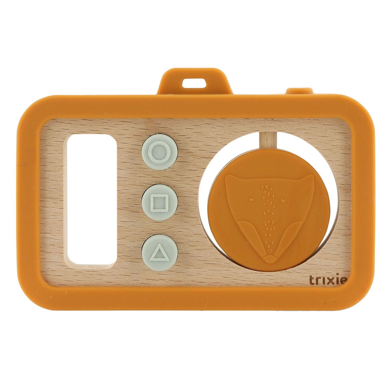 Trixie Houten SiliconenBaby Camera- Mr. Fox