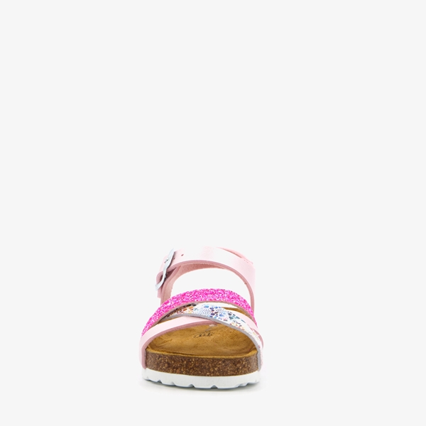 Hush Puppies meisjes bio sandalen roze glitters