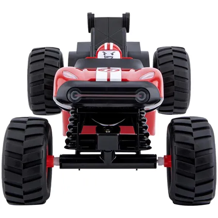 Sharper Image RC Stuntauto Split Twister Rot ferngesteuert Spielzeugauto