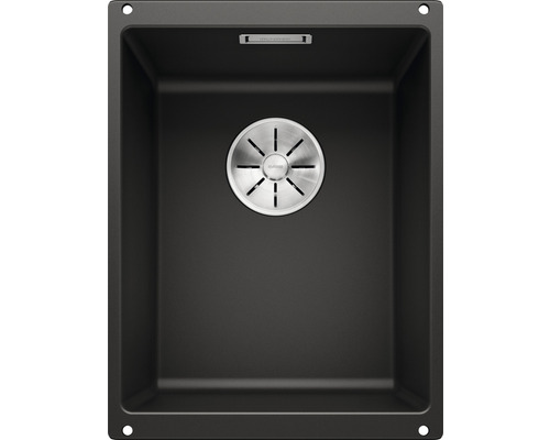 Blanco SUBLINE 320-U spoelbak, 350 x 460 mm, zwart, 525983