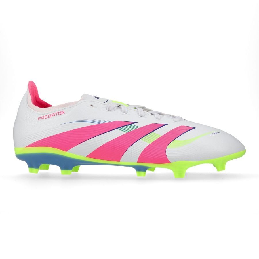adidas Predator League FG/AG Celestial Victory - Blanc/Lucid Pink/Lucid Lemon