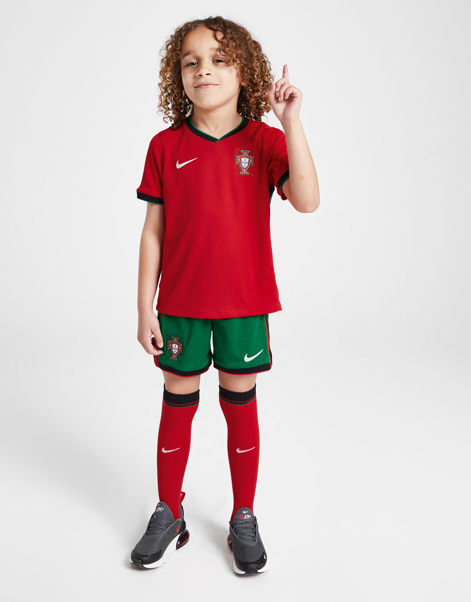 Nike Kit Match Domicile Portugal 2024 Enfant