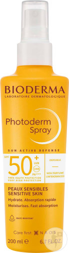 Bioderma Photoderm Spray Solaire IP50+ Peaux Sensibles 200ml