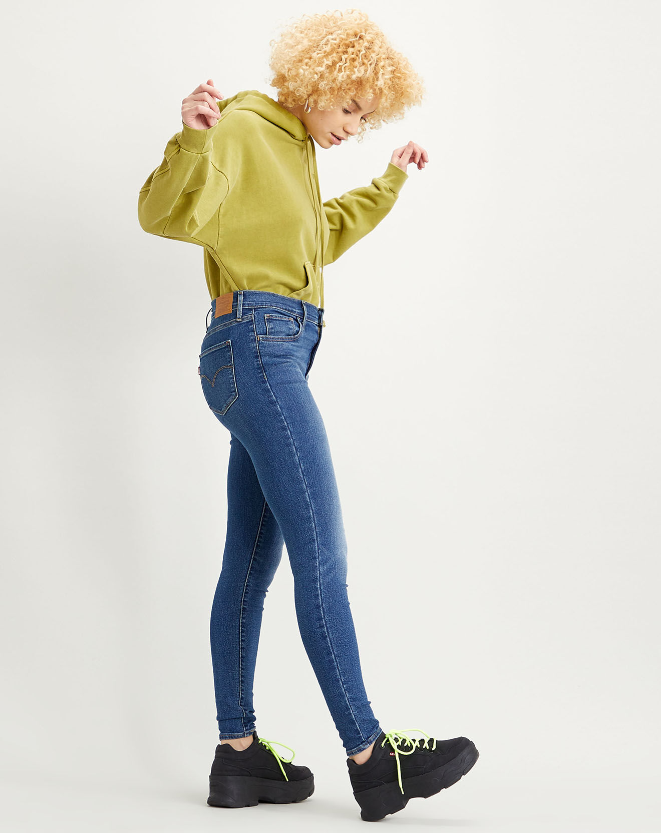 Levi's® Jean 720 Hirise Super Skinny bleu
