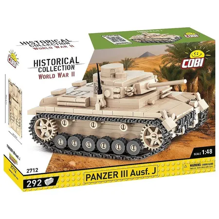 Cobi Historical Collection - 2712 Panzer lll Ausf. J