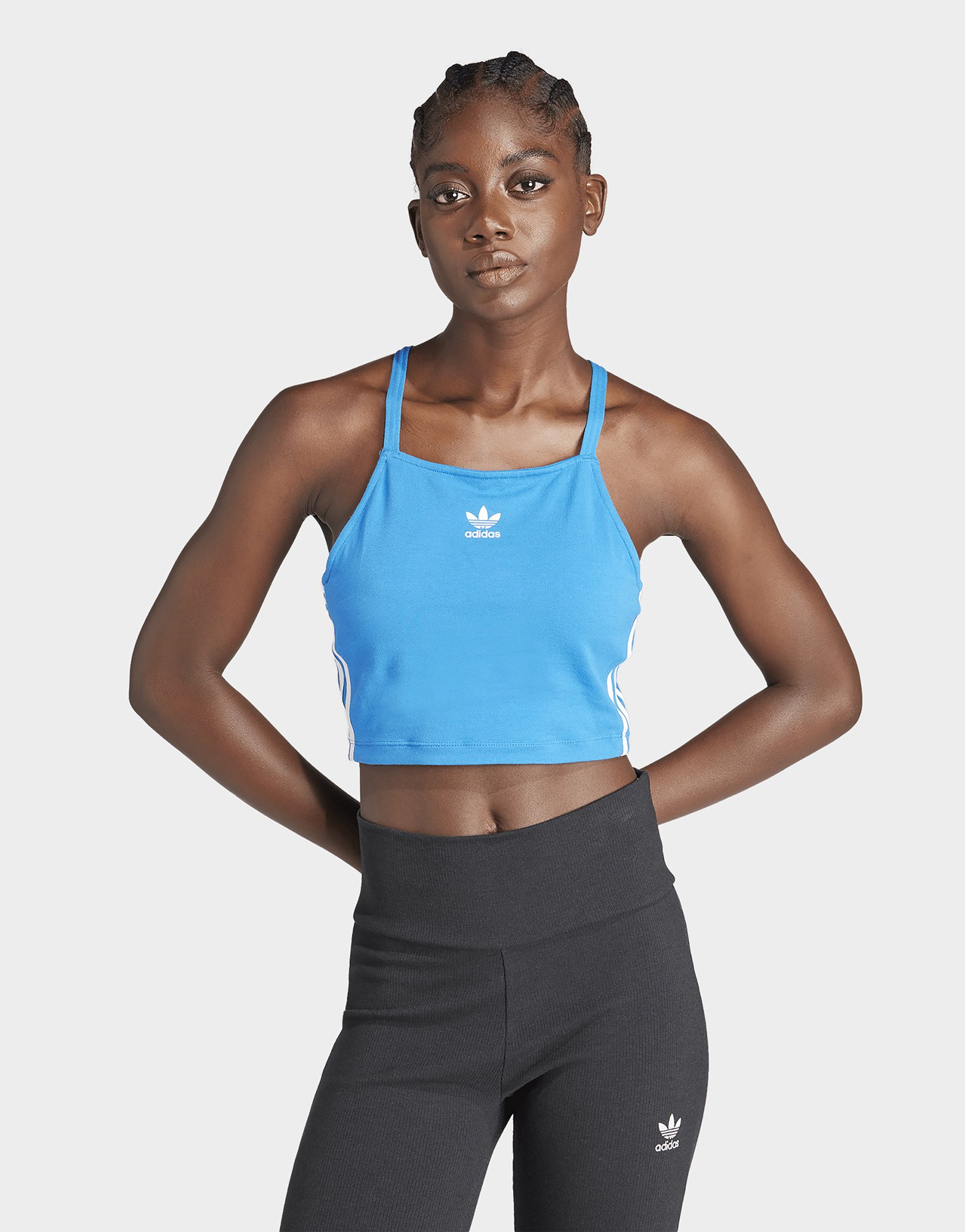 adidas Originals Crop top Adicolor 3 bandes