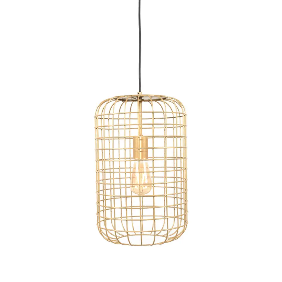 LABEL51 - Hanglamp Solido - 26x26x150 cm - Goud - Metaal