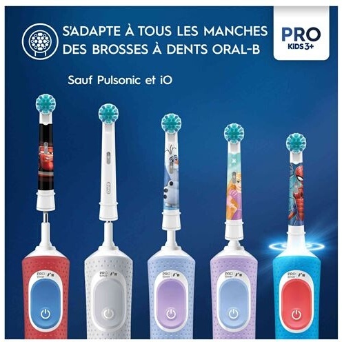 Brossette dentaire Oral B PRO KIDS SPIDERMAN X3 ENFANT
