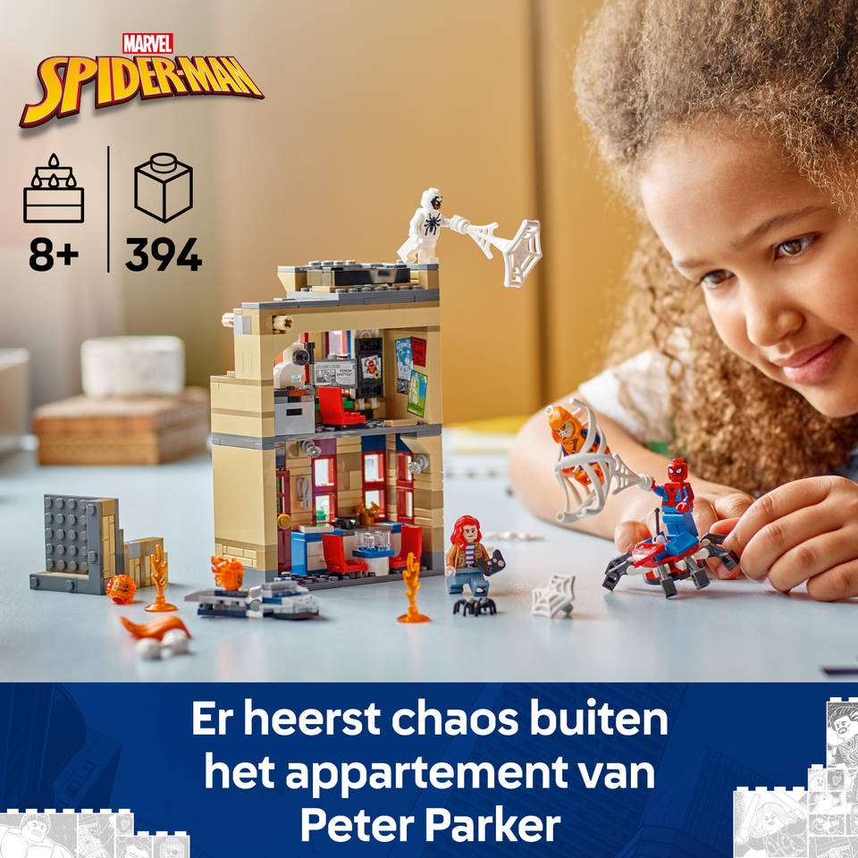 LEGO Marvel het appartement van Peter Parker 76317