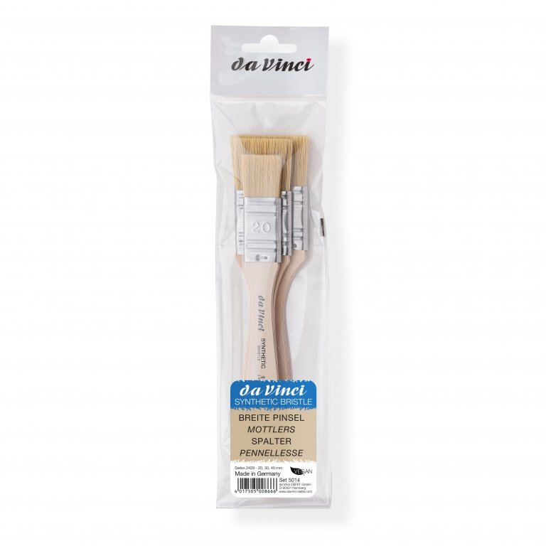 Da Vinci Kunstfaser Borstenpinsel, Set (5014)