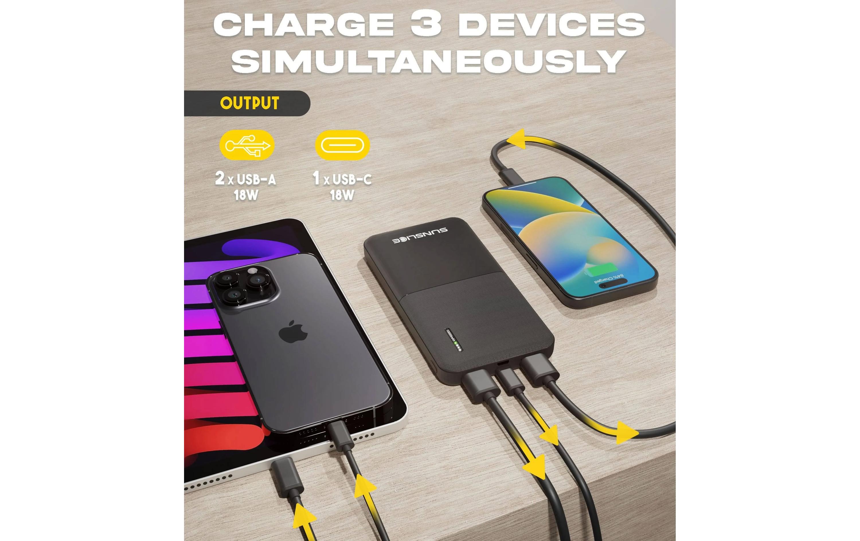 Powerbank Gravity 10 - 10000 mAh10'000 mAh kompakte Li-Ion PowerBank