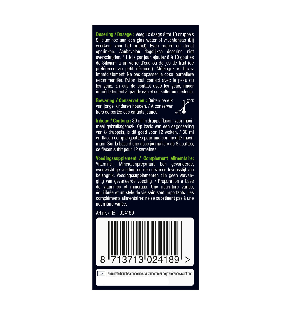 Lucovitaal Silicium Druppels (30 ml)