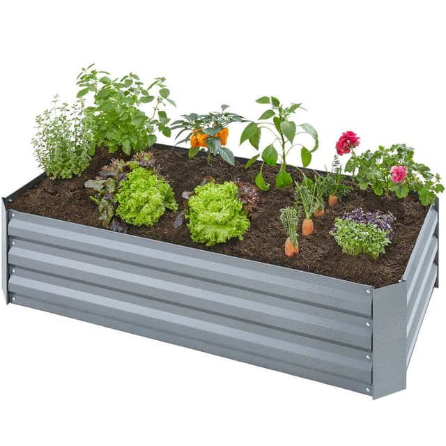 Højbed Pimpinella galvaniseret 120x60x30cm