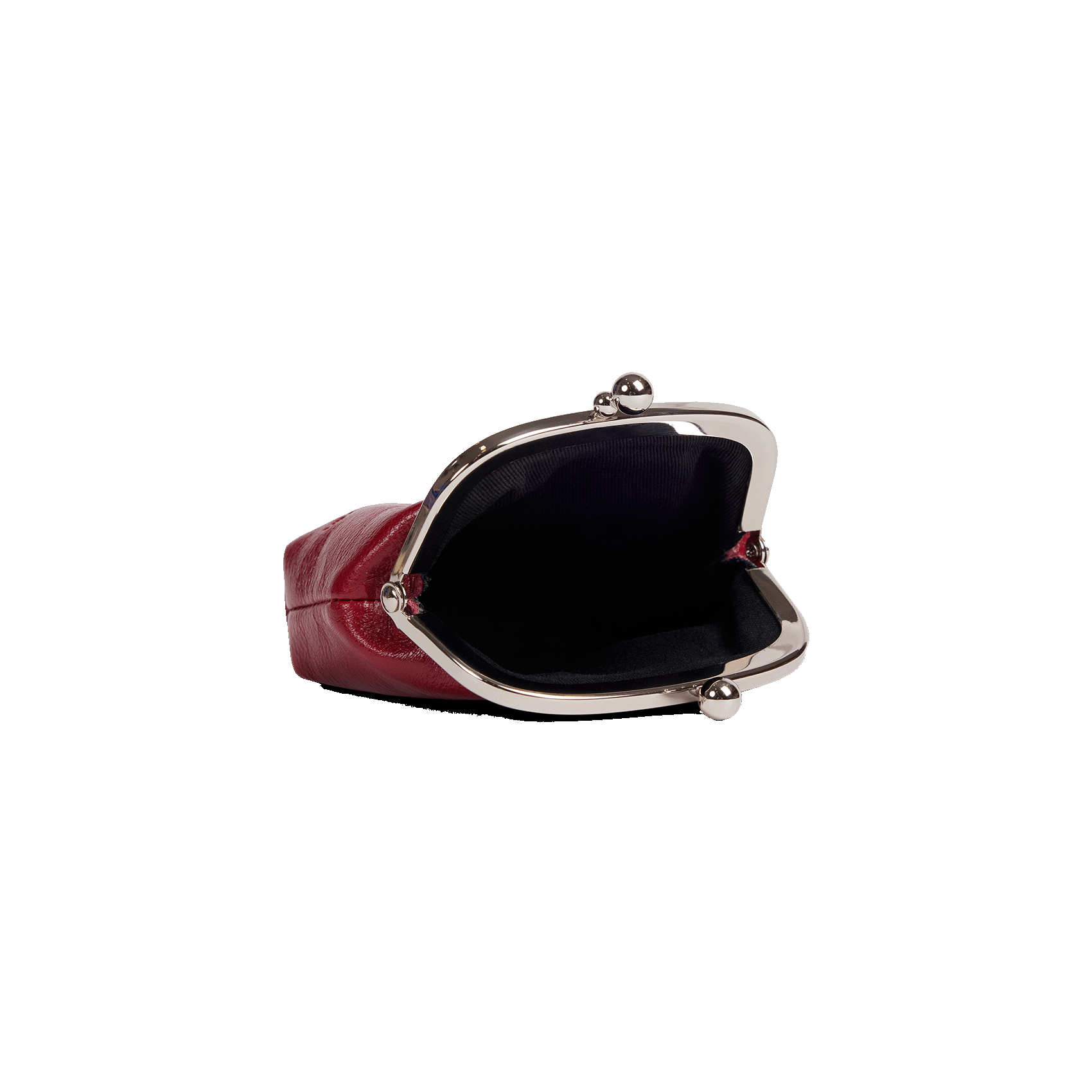BIBI - Porte-monnaie en cuir | Rouge