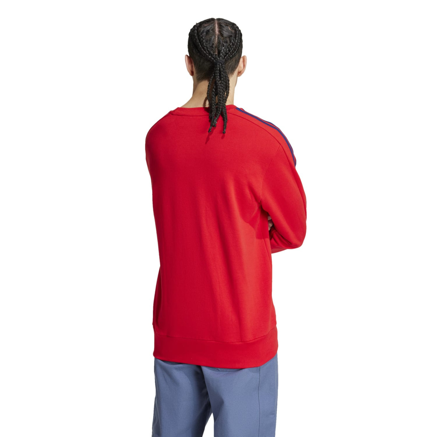 Adidas Arsenal DNA Crew Sweater 2024-2025 Rood Donkerblauw